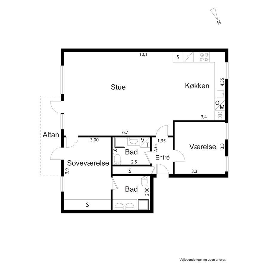 City Lux Apartment With 2 Full Bathrooms 2Tv Copenaghen Esterno foto